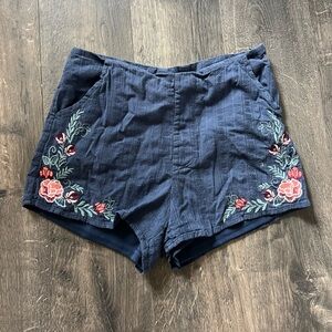 Francesca's Floral Shorts